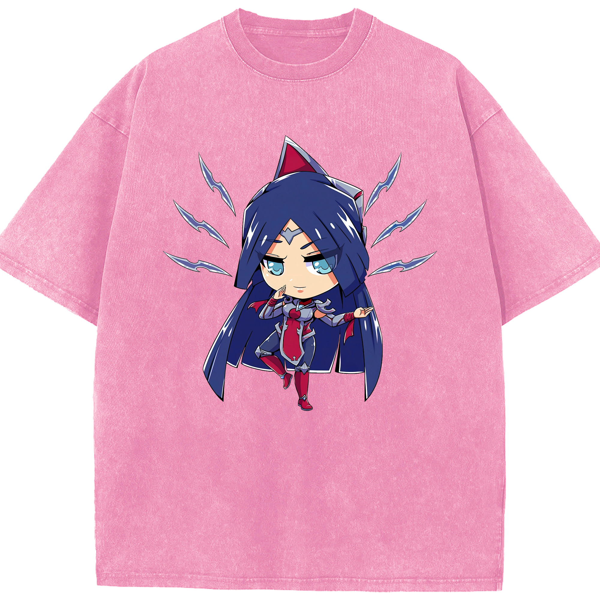 リーグ・オブ・レジェンド League of Legends LOL 綿100% ヴィンテージ風 半袖Tシャツ（フロントプリント）
